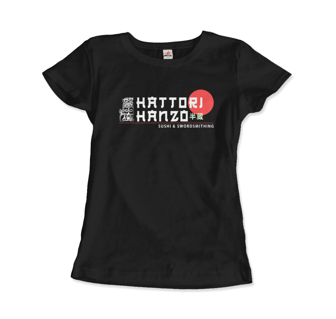 Hattori Hanzo, Sushi and Swordsmithing from Kill Bill T-Shirt-3