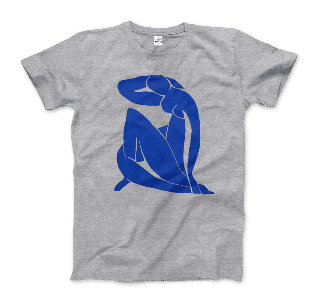 Henri Matisse Blue Nude 1952 Artwork T-Shirt-3