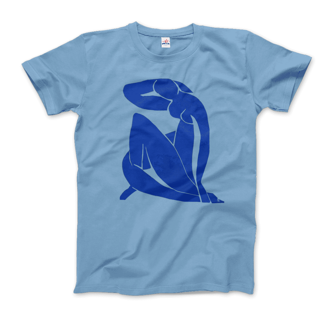 Henri Matisse Blue Nude 1952 Artwork T-Shirt-5