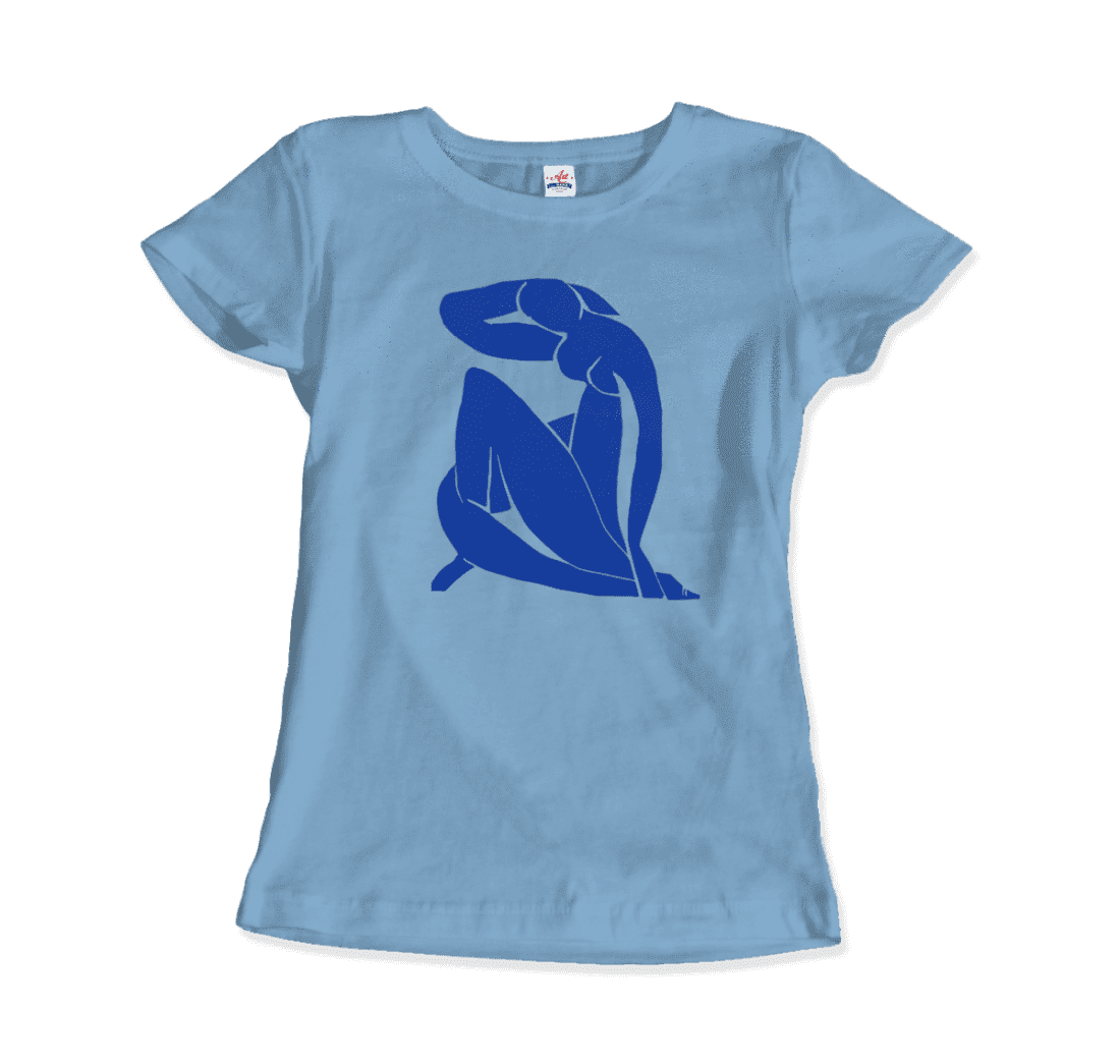 Henri Matisse Blue Nude 1952 Artwork T-Shirt-6
