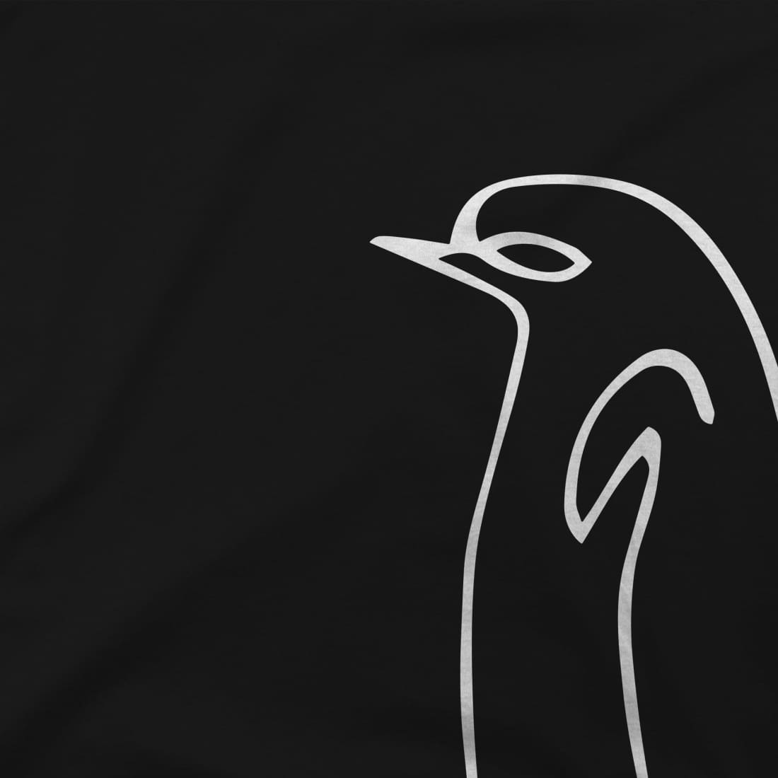 Pablo Picasso Penguin Line Artwork T-Shirt-1