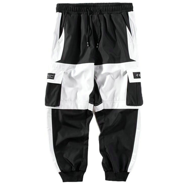 Streetwear Spring Summer Cargo Pants Men Jogger Casual Fashion Pockets Joggers Men Pants Hip Hop Trousers Men Pants-3