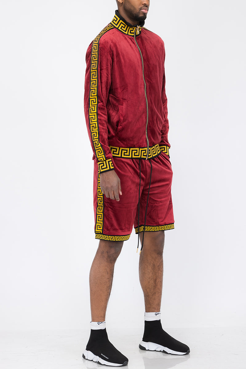 Status Velour Short Set-8