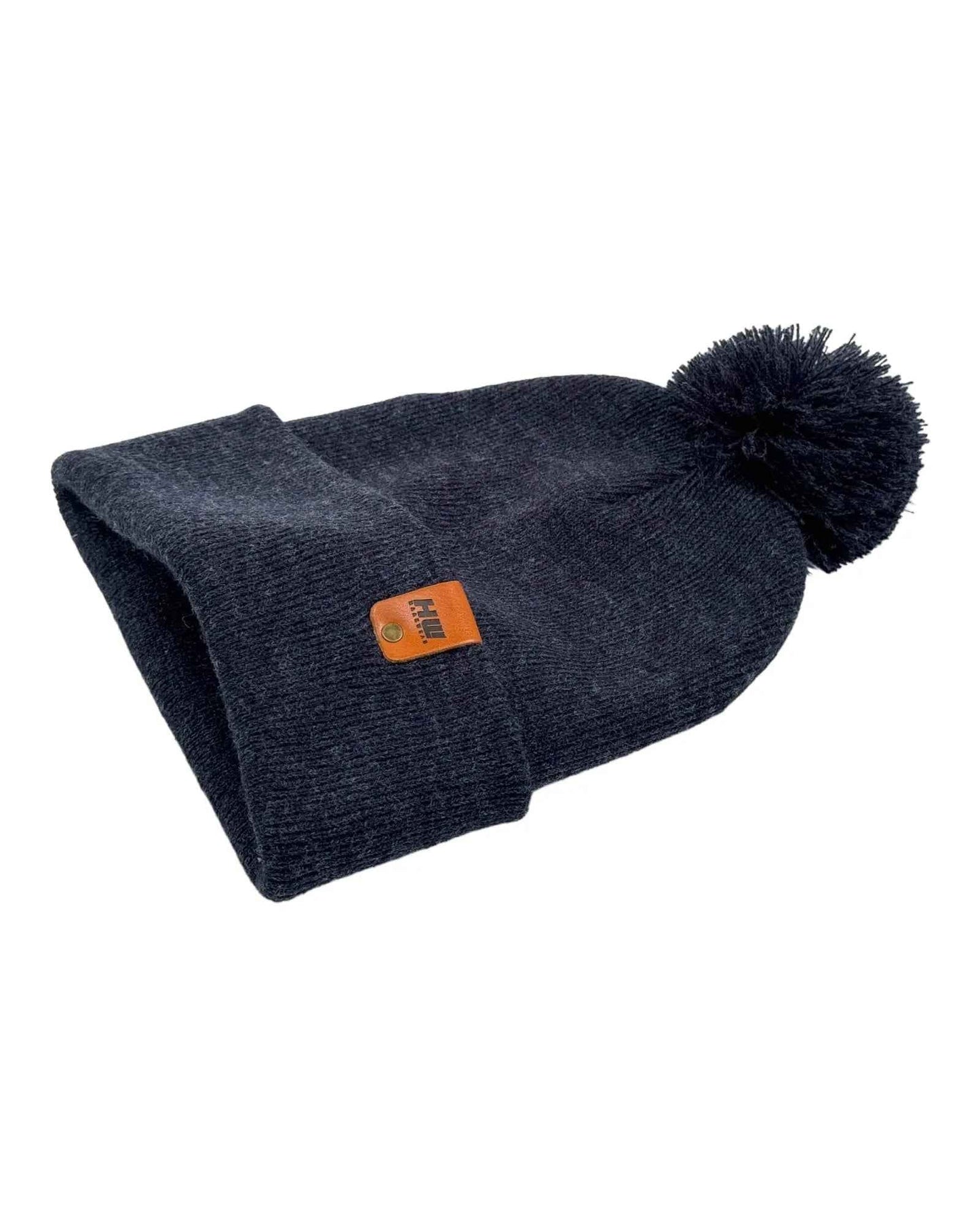 CPP1 HAAKWEAR PomPom Beanie - Made in USA - Denim Blue-2