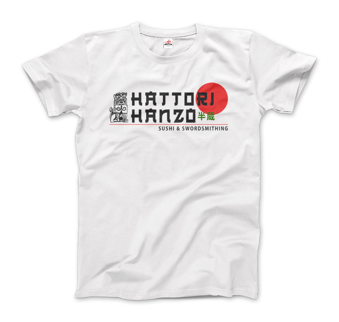 Hattori Hanzo, Sushi and Swordsmithing from Kill Bill T-Shirt-4