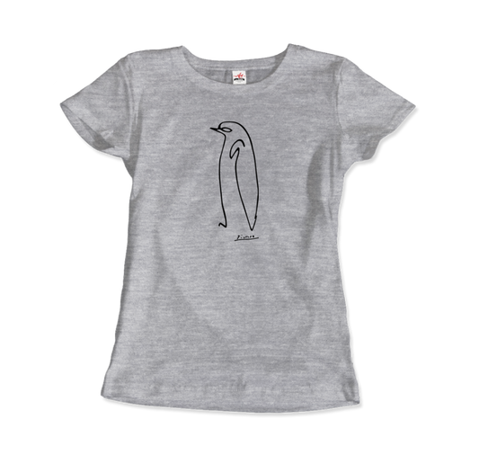 Pablo Picasso Penguin Line Artwork T-Shirt-10